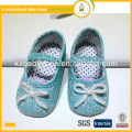 Hersteller in Ningbo weichen Baumwollgewebe Mode Kinder Kleid Schuhe